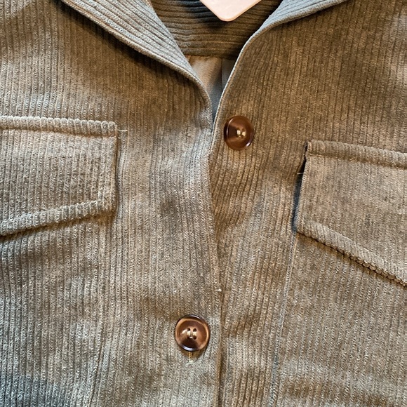 Entro Women’s Green Shirt/ Dress size large NWT - Picture 3 of 9